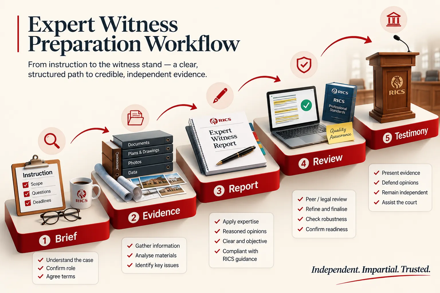 How to Prepare Expert Witness Testimony for Valuation Disputes