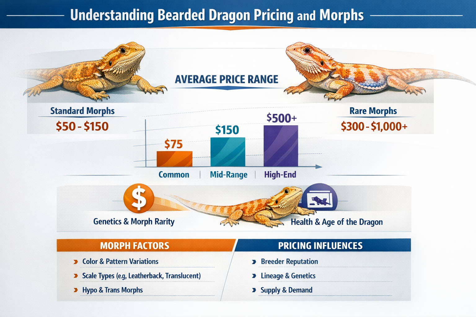 Professional infographic for article "Finding Quality Bearded Dragons for Sale Nearby: Your Complete 2026 Guide", section: "Understanding Be
