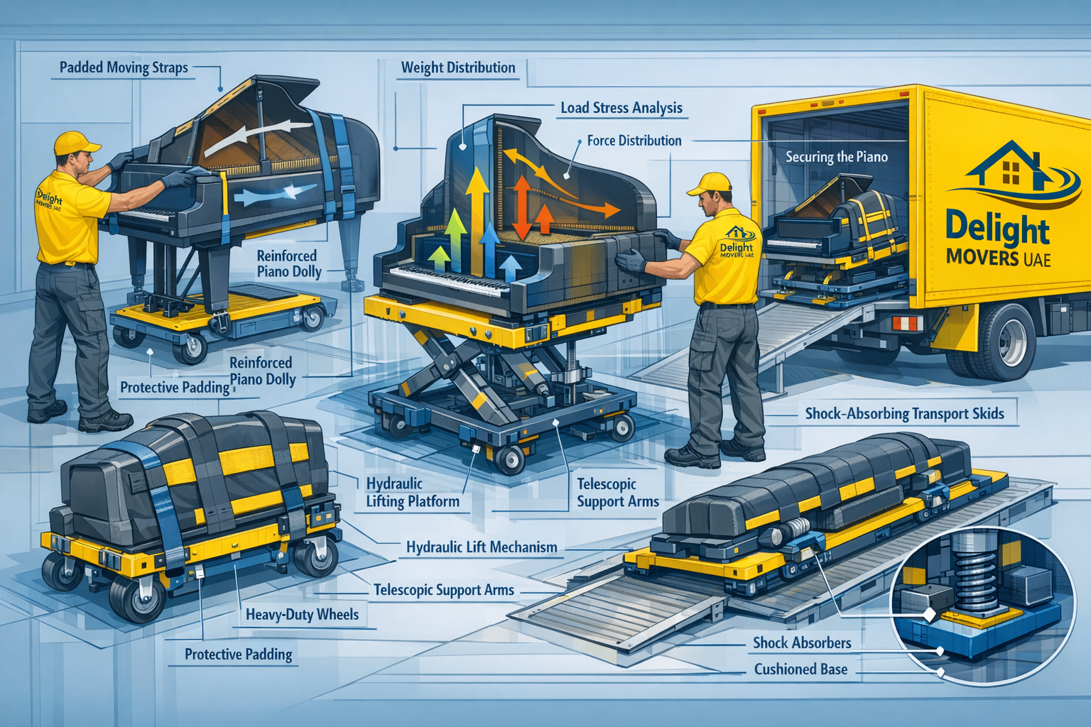 user this color for image #fbd01c. put this color on worker's Tshirt and on truck. and if you put the truck image, write my brand image on i