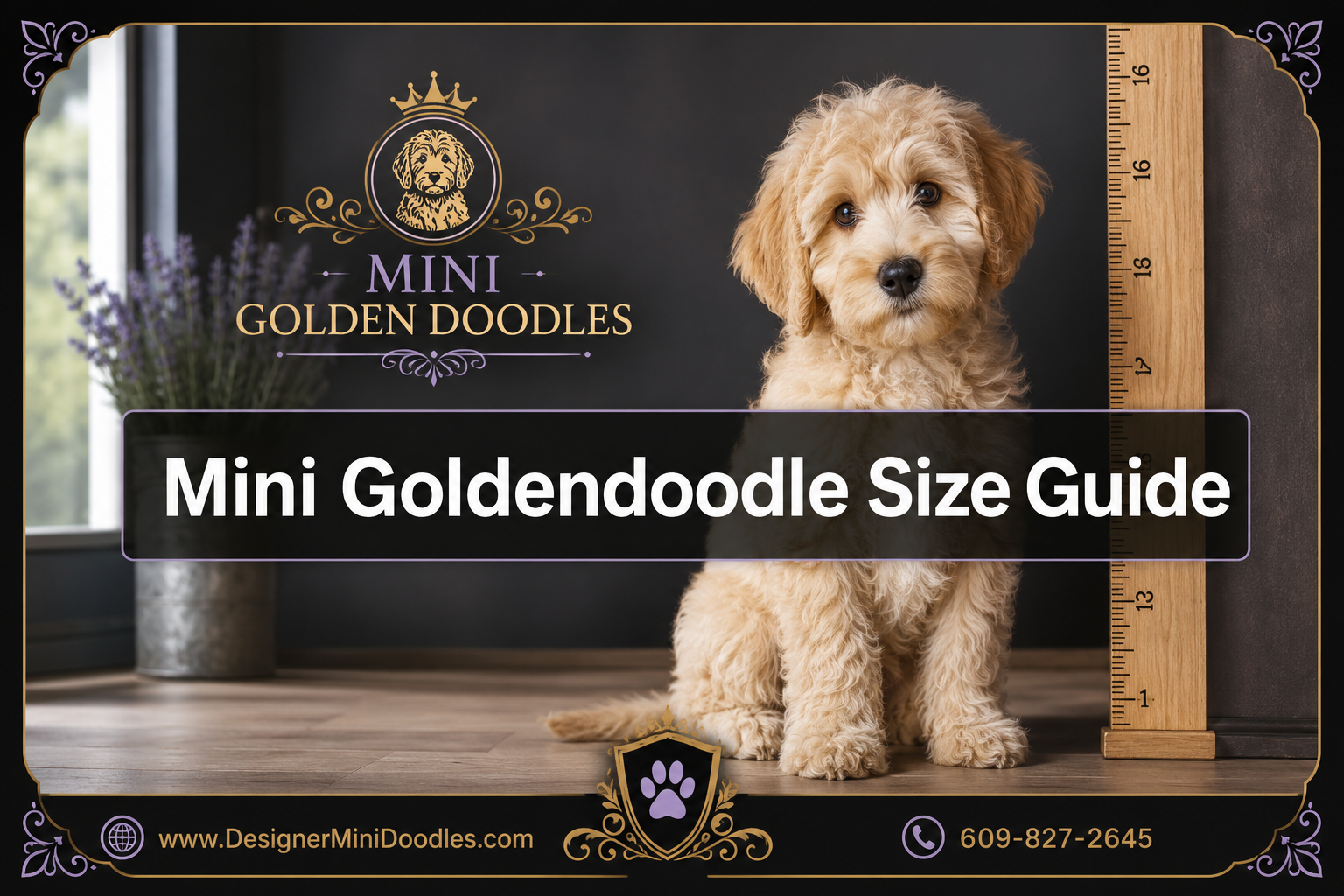 mini golden doodles size