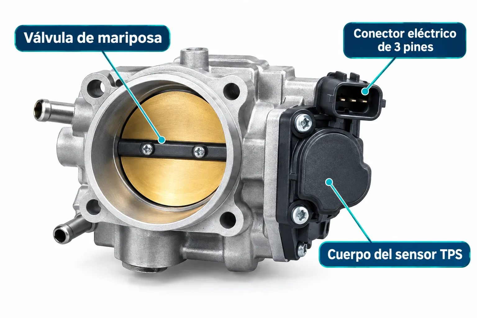 ¿Qué es el Sensor TPS (Posición del acelerador) y cómo funciona?