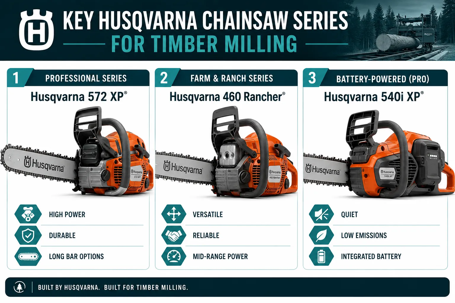 Key Considerations for Chainsaw Selection