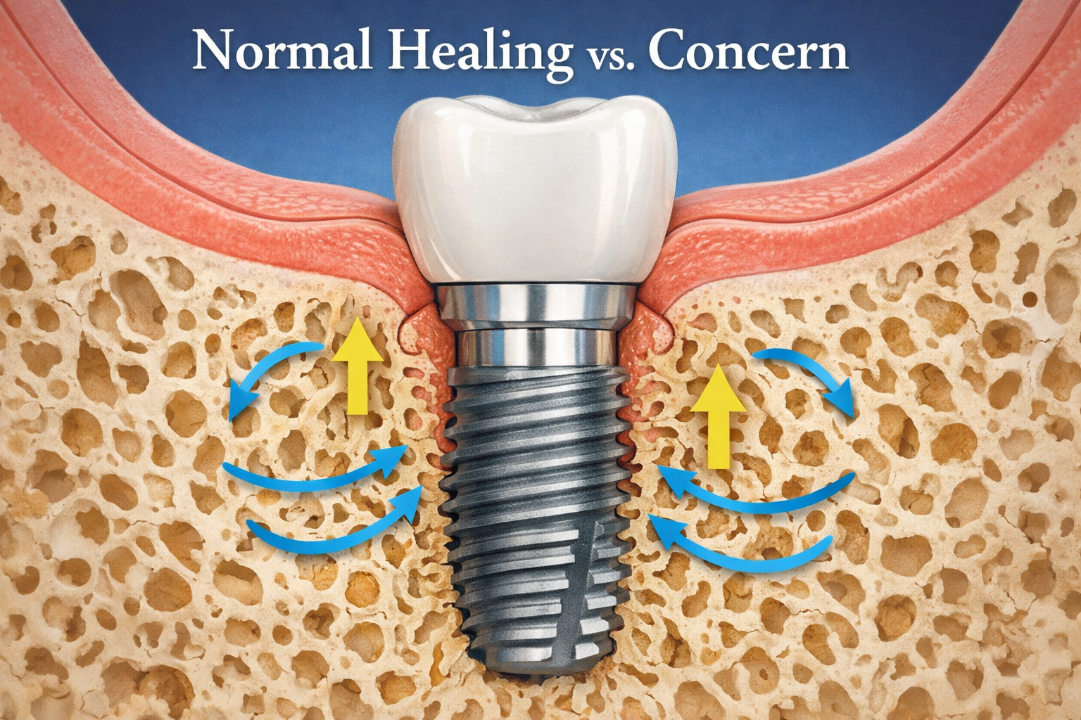 Implant Feels Pressure But No Swelling