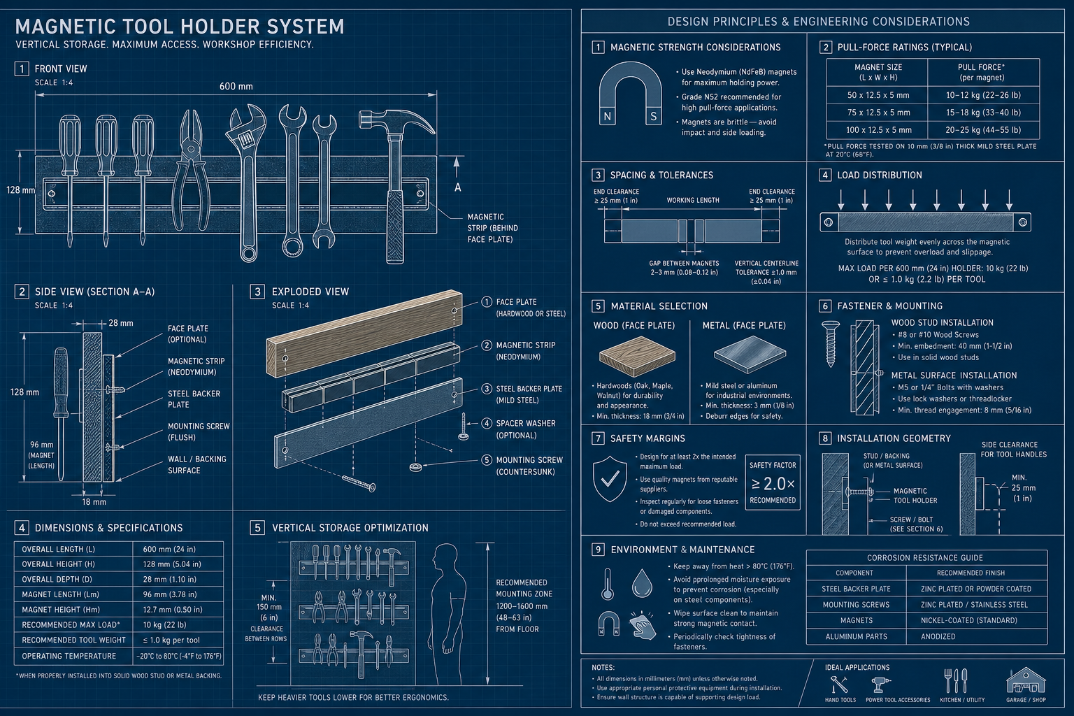 The Foundation: Designing Your Custom Magnetic Tool Holders and Organizers