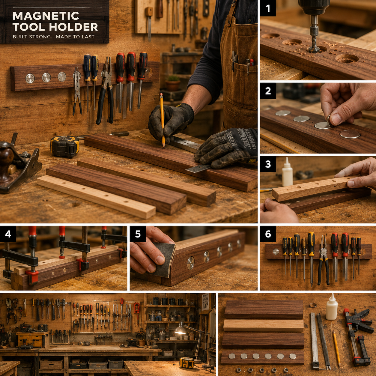 Building Your Custom Magnetic Tool Holders: Step-by-Step