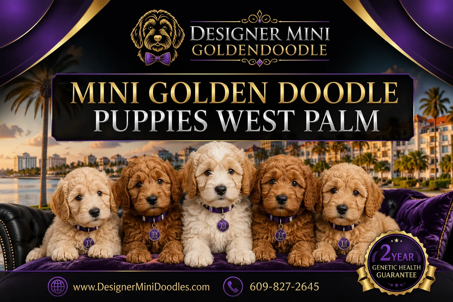 mini golden doodle puppies West Palm Beach