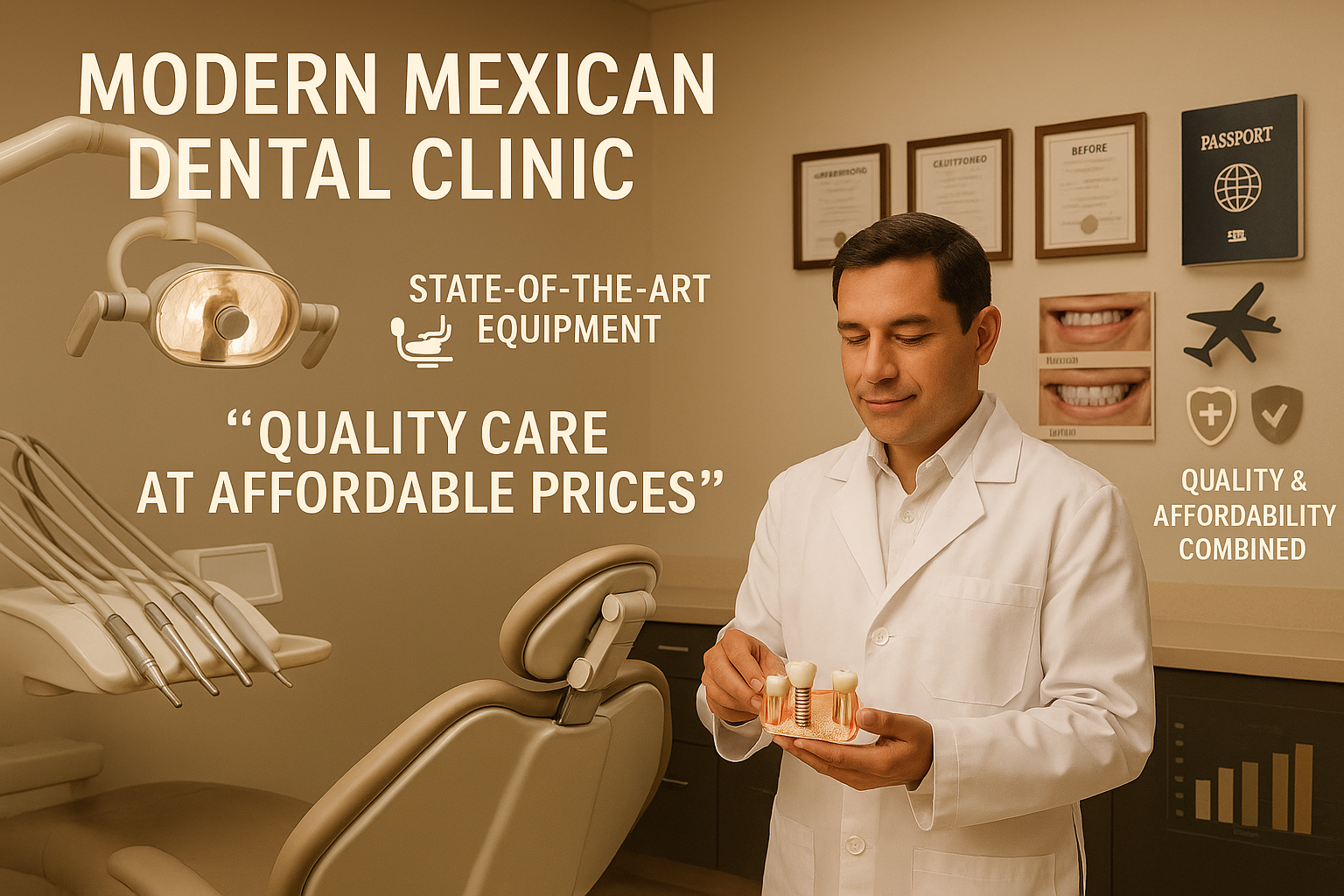 Dental Implant Cost Mexico vs US: Complete 2025 Price Comparison Guide
