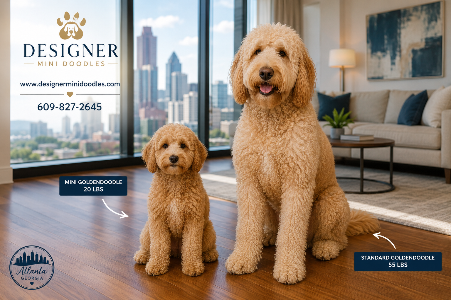 mini golden doodle breeders Atlanta