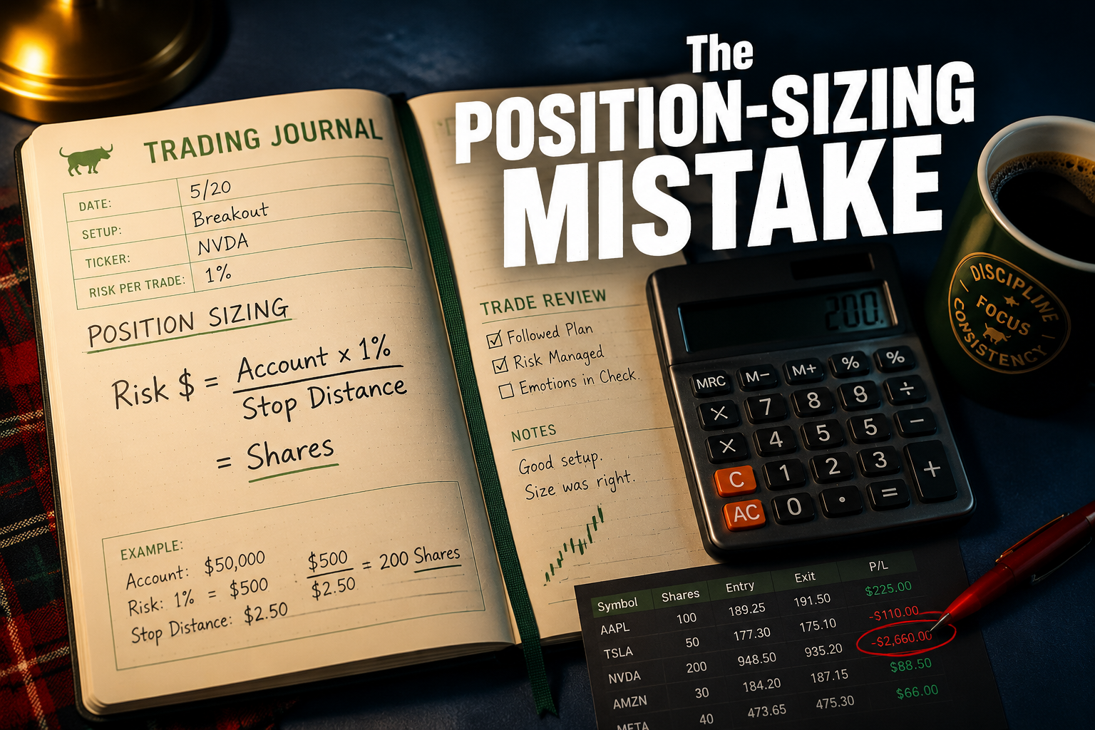 How Much of Your Account Should You Risk Per Trade?