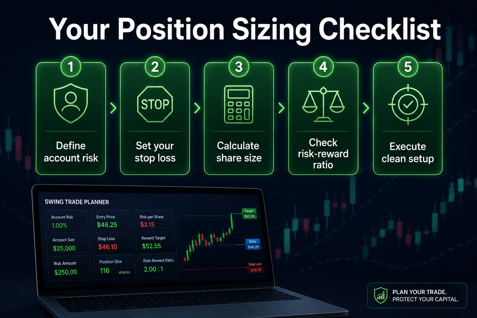 What Tools Help Calculate Safe Position Sizes?