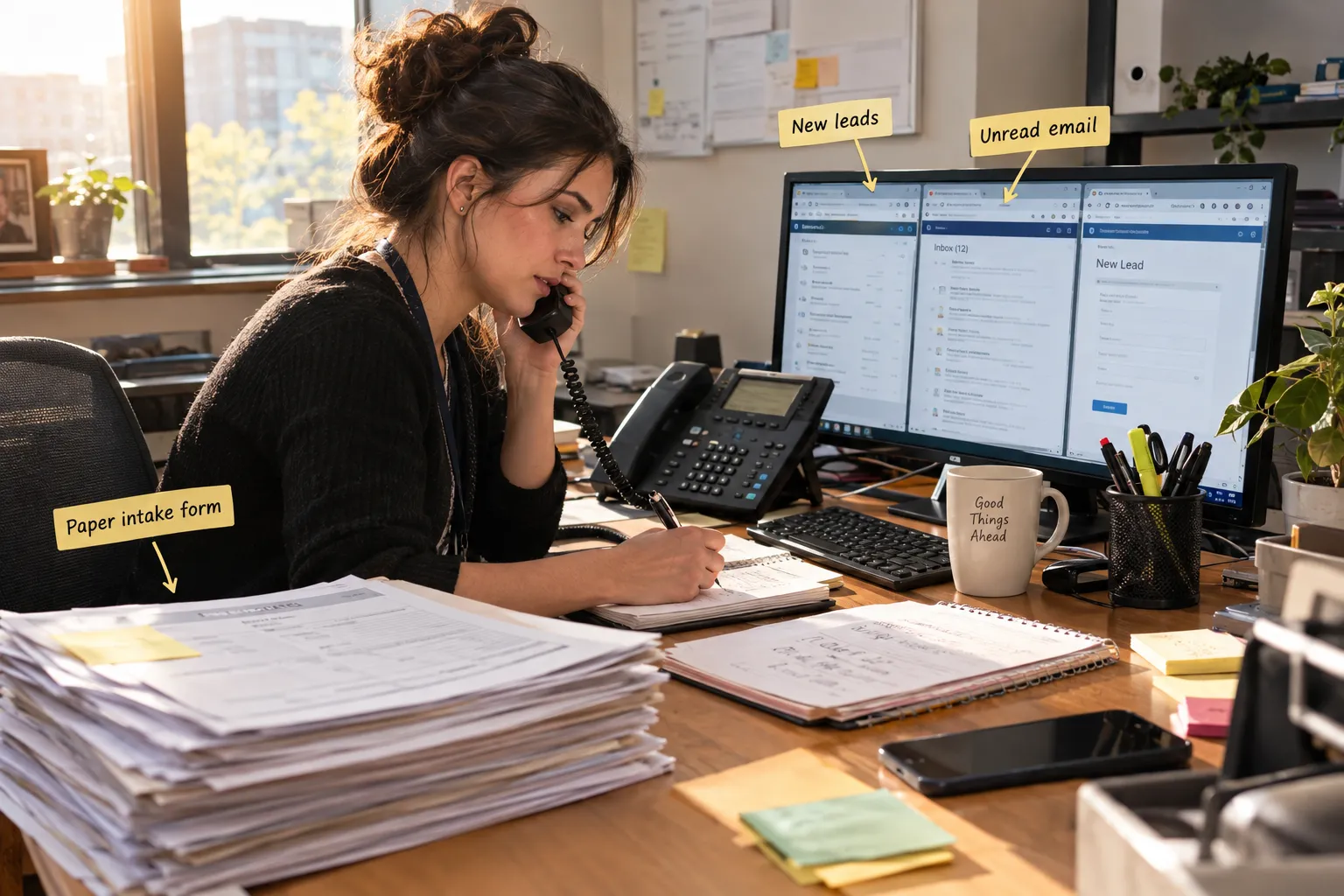 The Workday Before AI Automation for Small Business