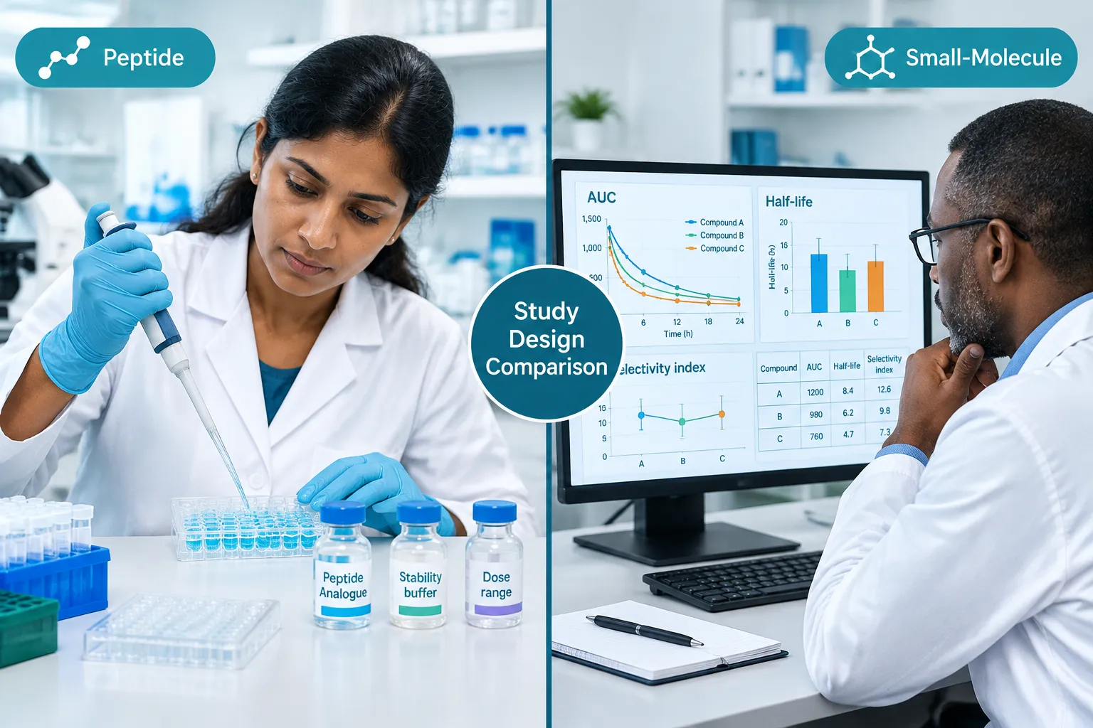 Designing Research Protocols That Compare Both Drug Classes