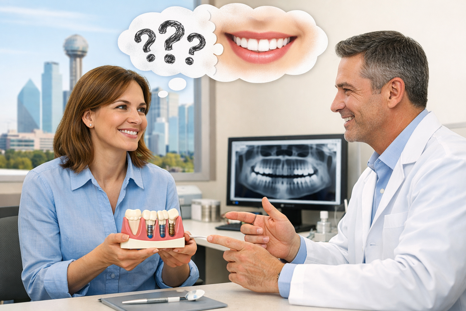 Stop Worrying About Dental Implants: Your Dallas Guide