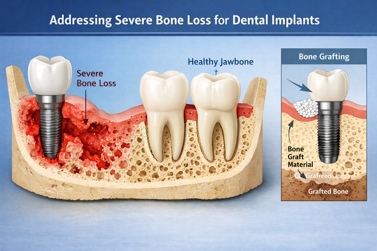 Dental Implants & Severe Bone Loss