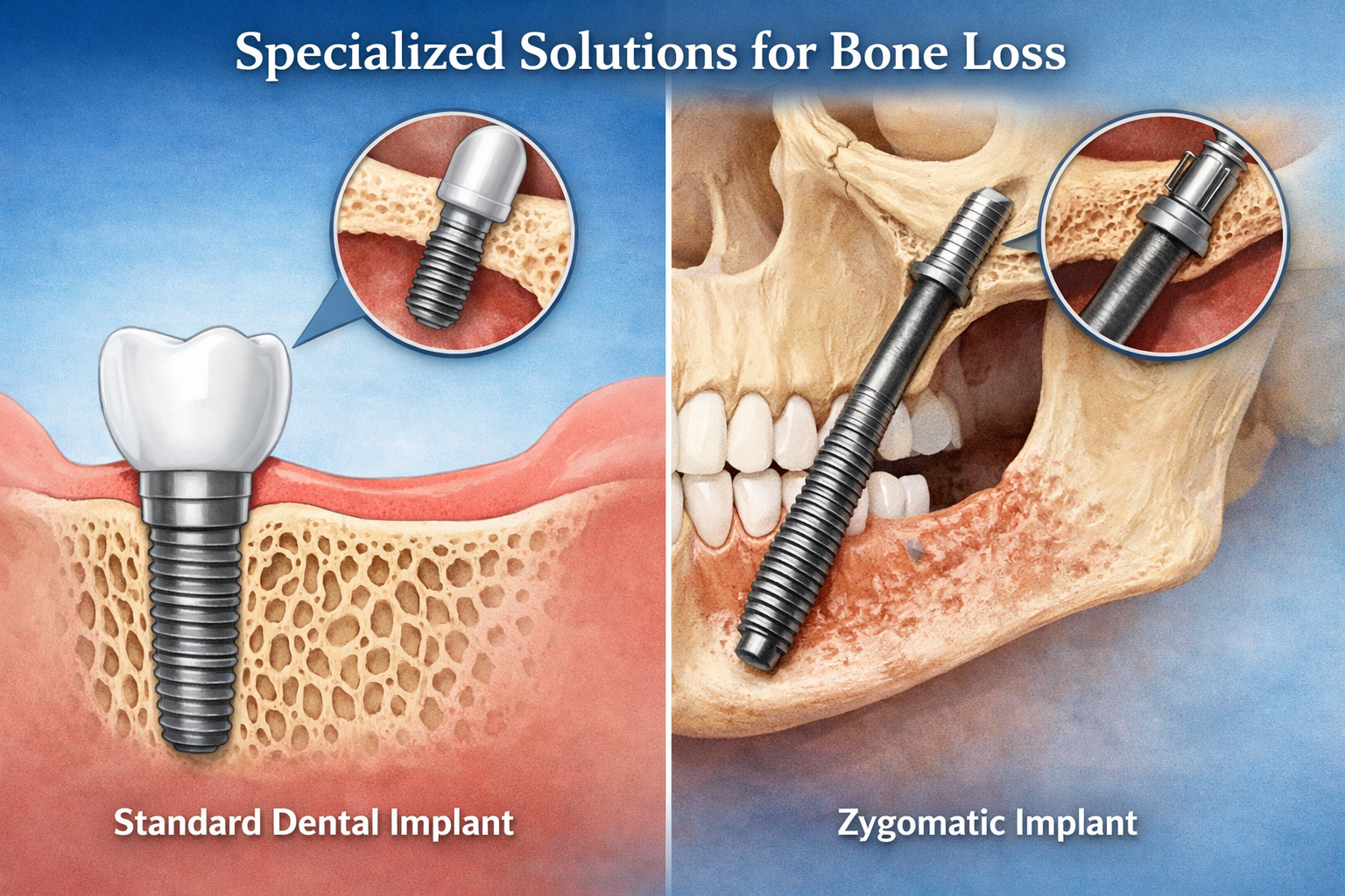 Dental Implants & Severe Bone Loss