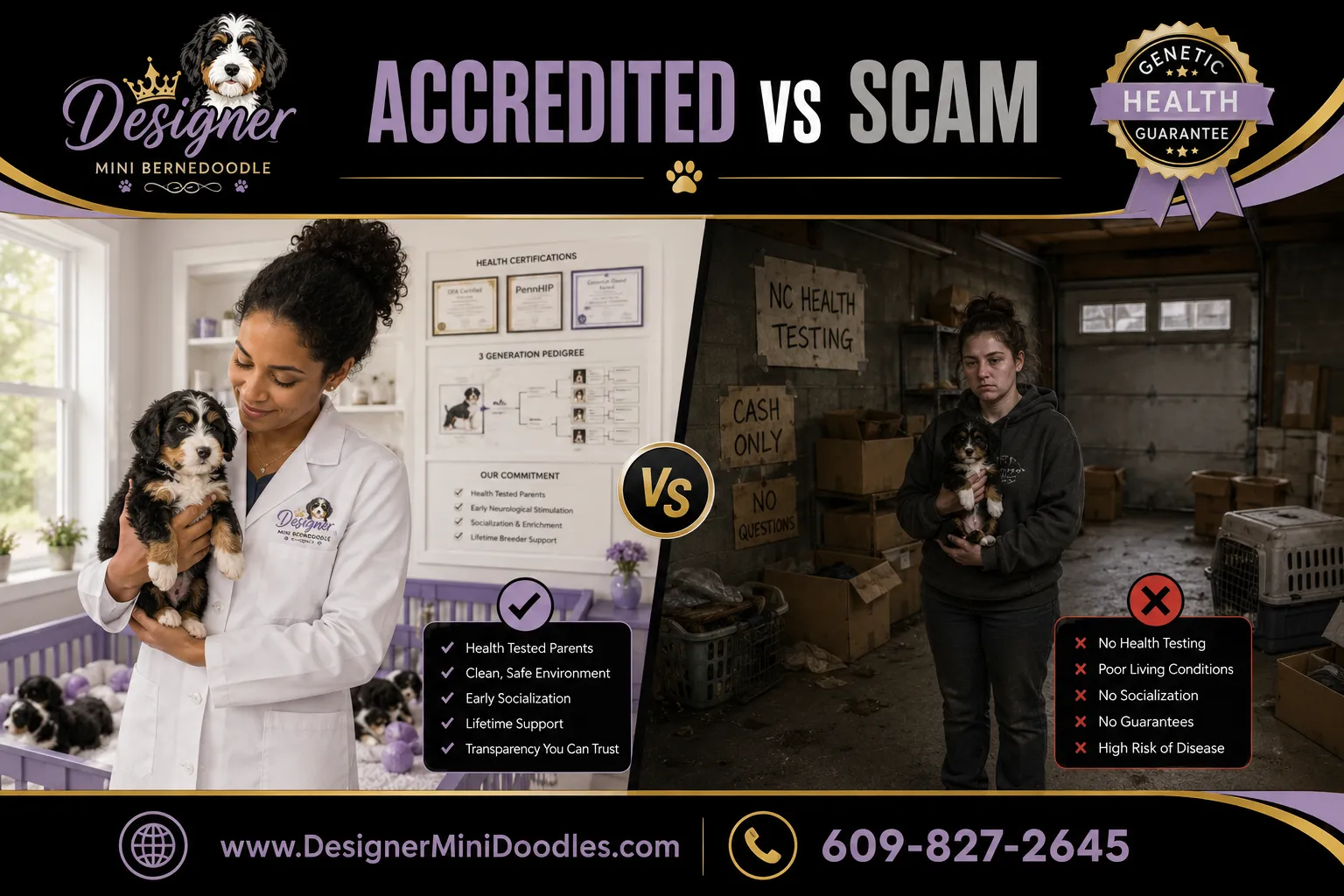 Mini Bernedoodle Puppies for Sale Online: Trusted Sites vs Scam Sites