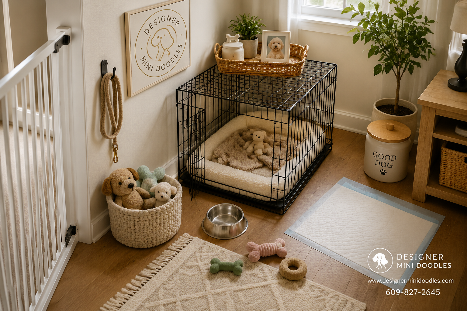 How to Prepare My Home for a New Mini Goldendoodle Puppy
