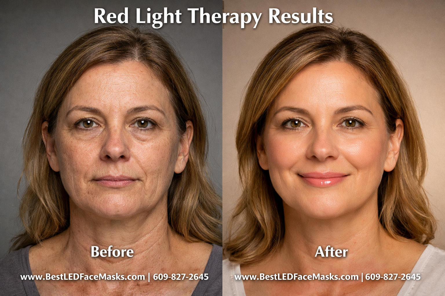 red light therapy facemask results