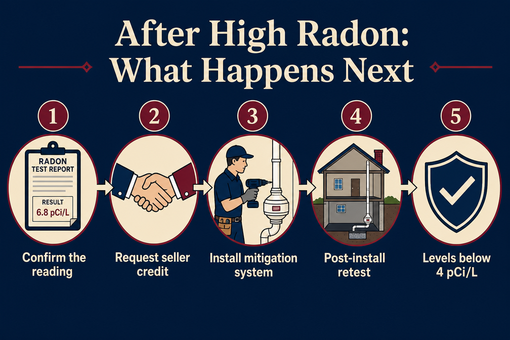 What Happens If You Find High Radon After Buying a House