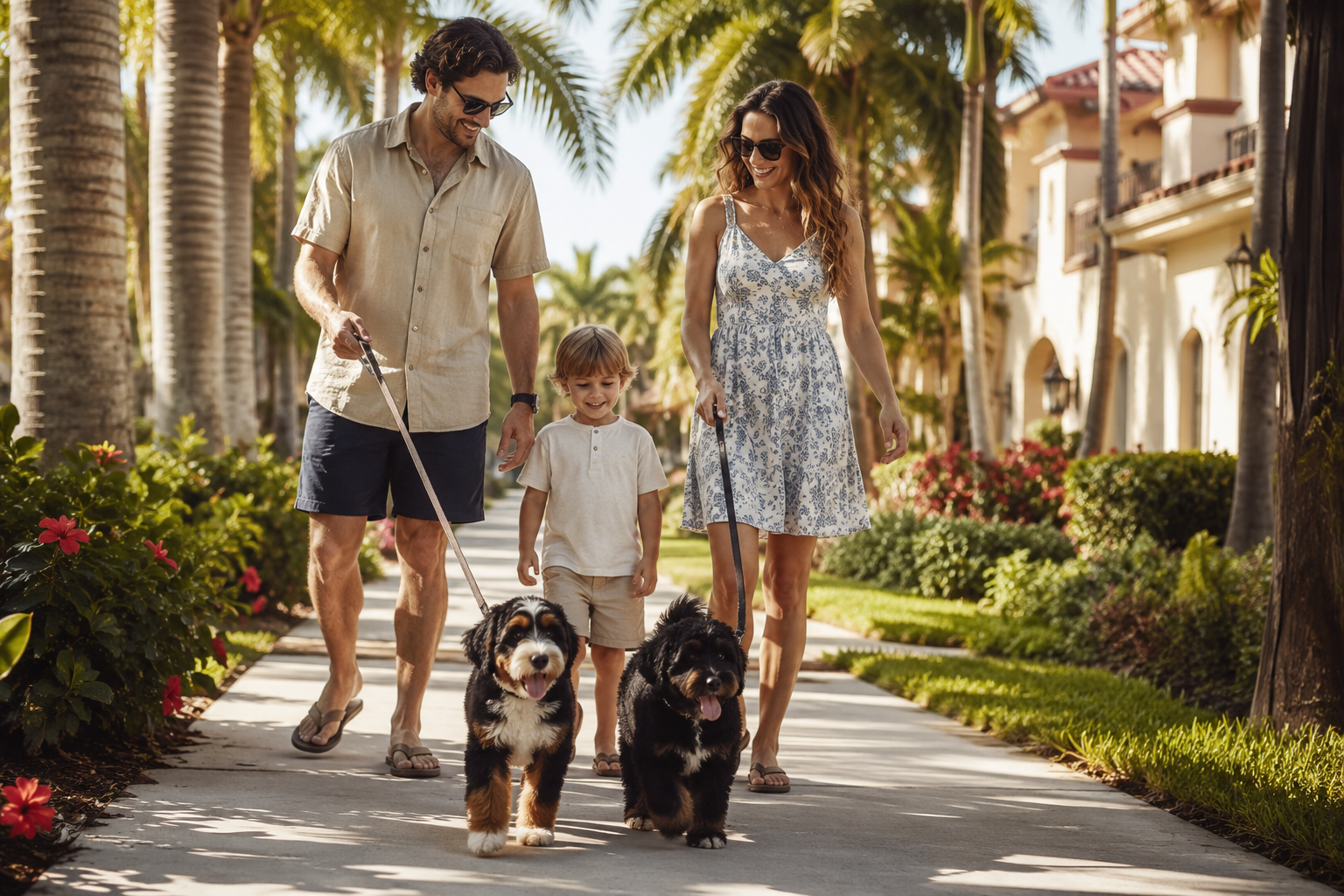 mini bernedoodle puppies Cape Coral