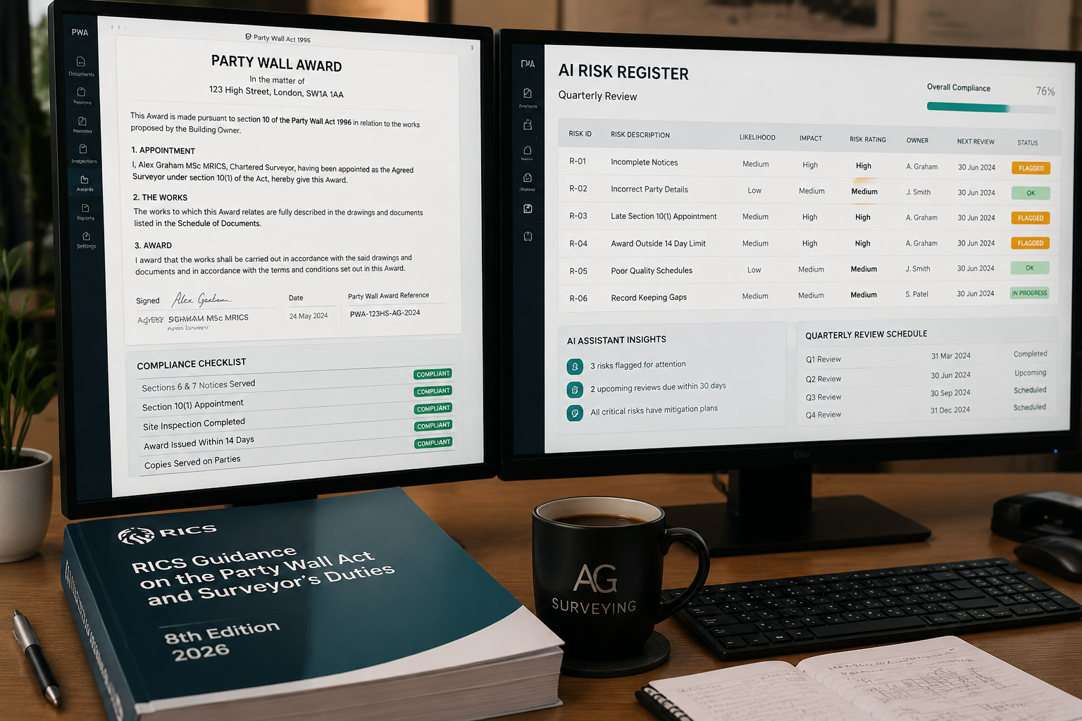 Party Wall Awards in a Digital Context