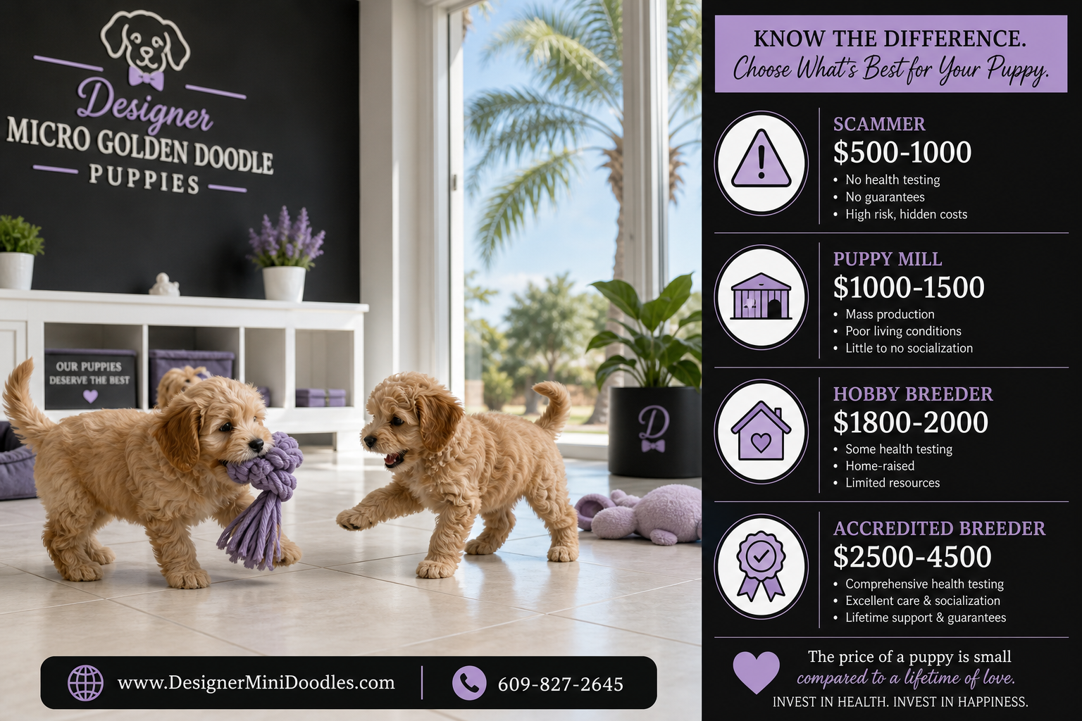 micro golden doodle puppies Naples