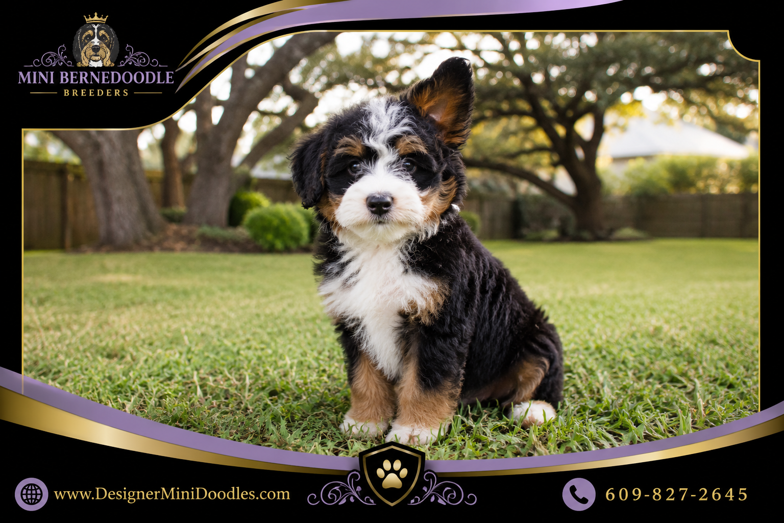 mini bernedoodle puppies Dallas