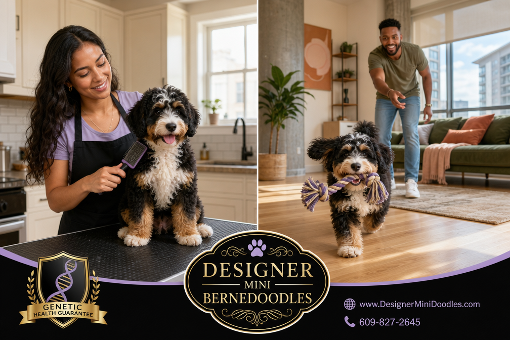 Mini Bernedoodle Exercise Needs and Daily Activity