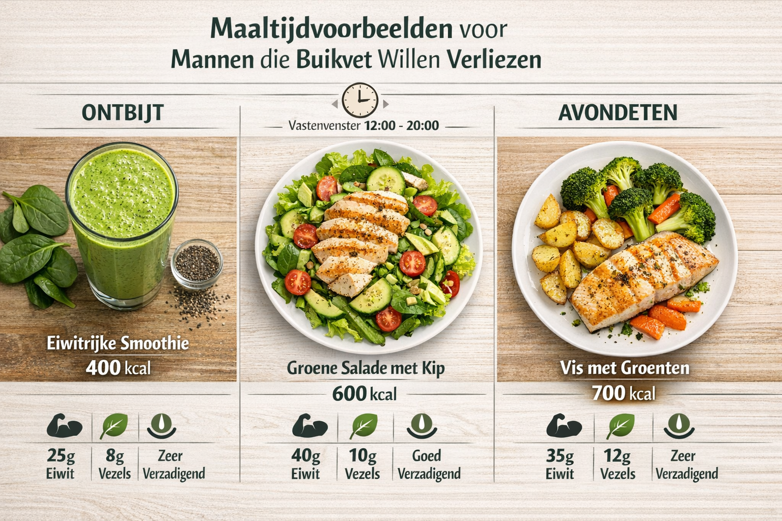 CRITICAL: ALL text, labels, headlines, annotations, and overlays in this image MUST be written in DUTCH. Do NOT use any English text. Every