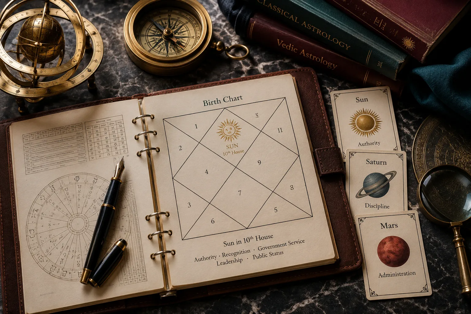 Which Planets Indicate Government Job in Vedic Astrology?
