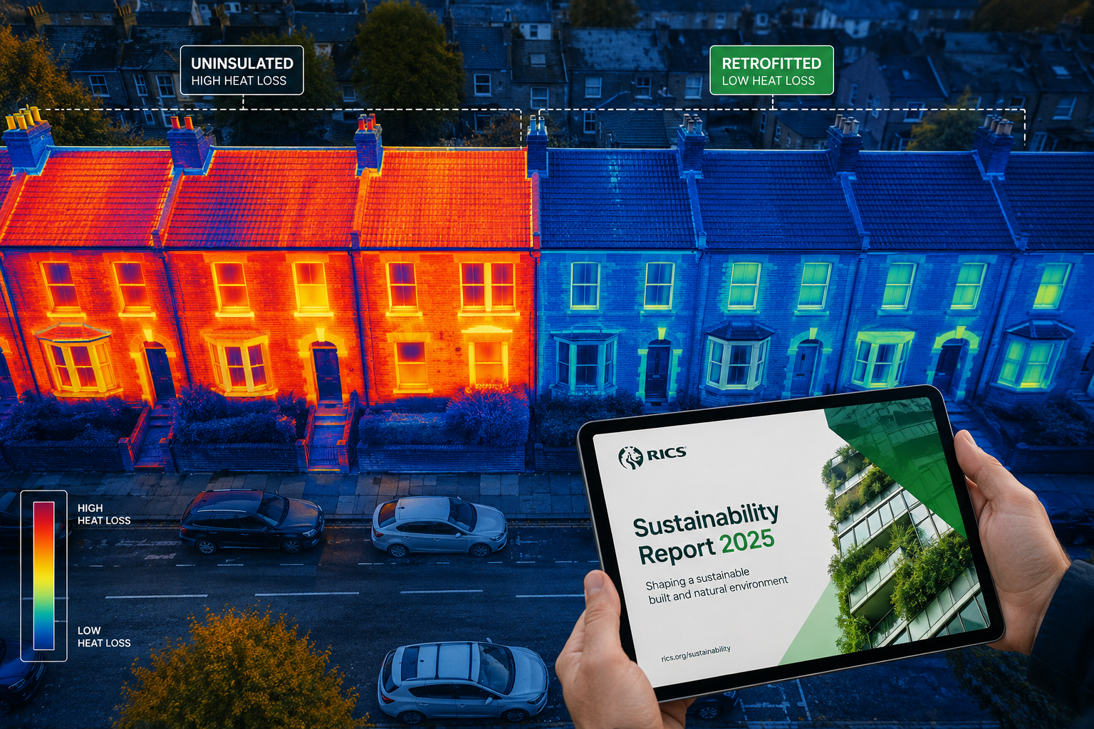Understanding Party Wall Notices for Energy Efficiency Retrofits: Integrating RICS Sustainability Report 2025 Insights Into L