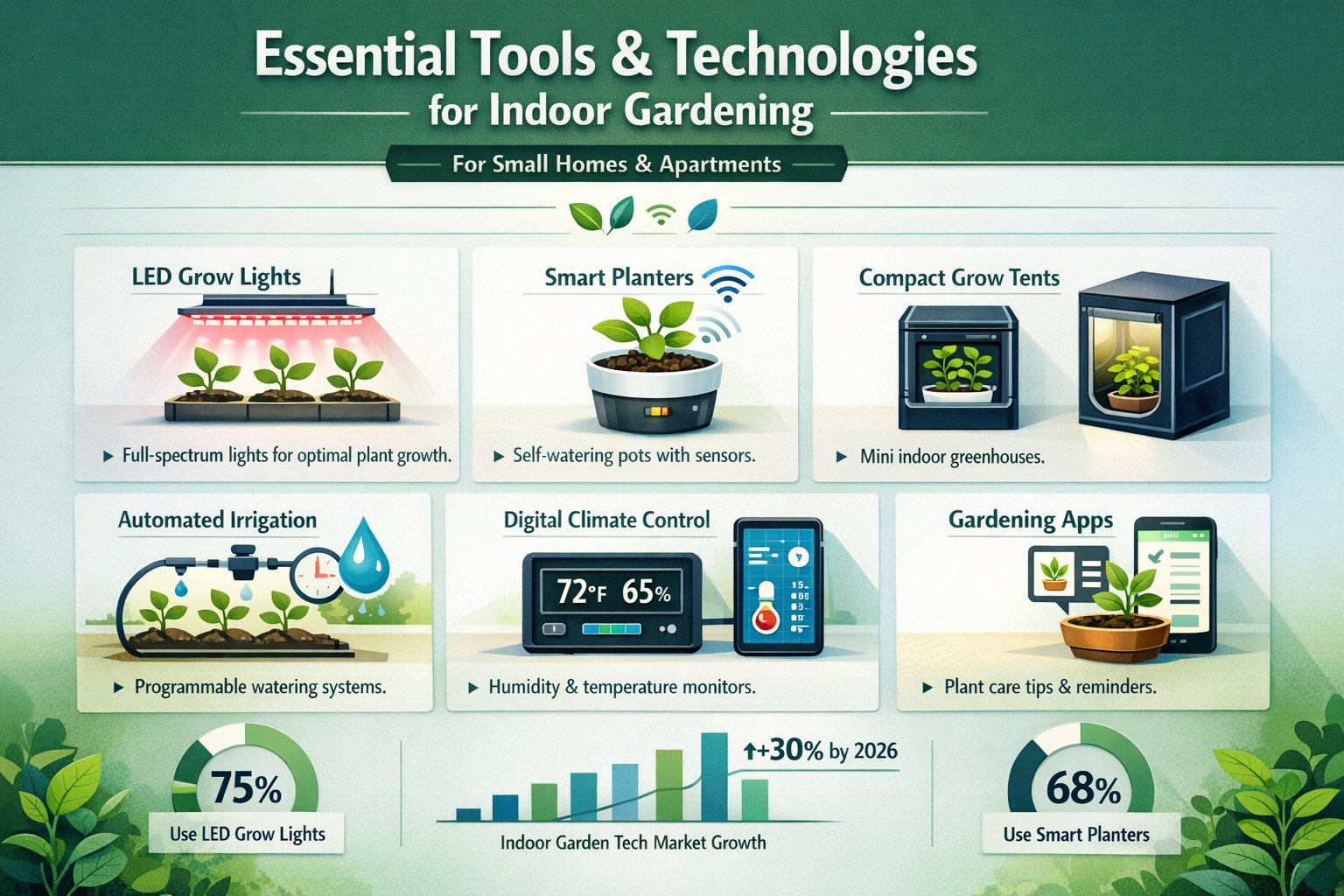 Indoor Gardening for Small Homes & Apartments: Cultivating Green Sanctuaries in 2026