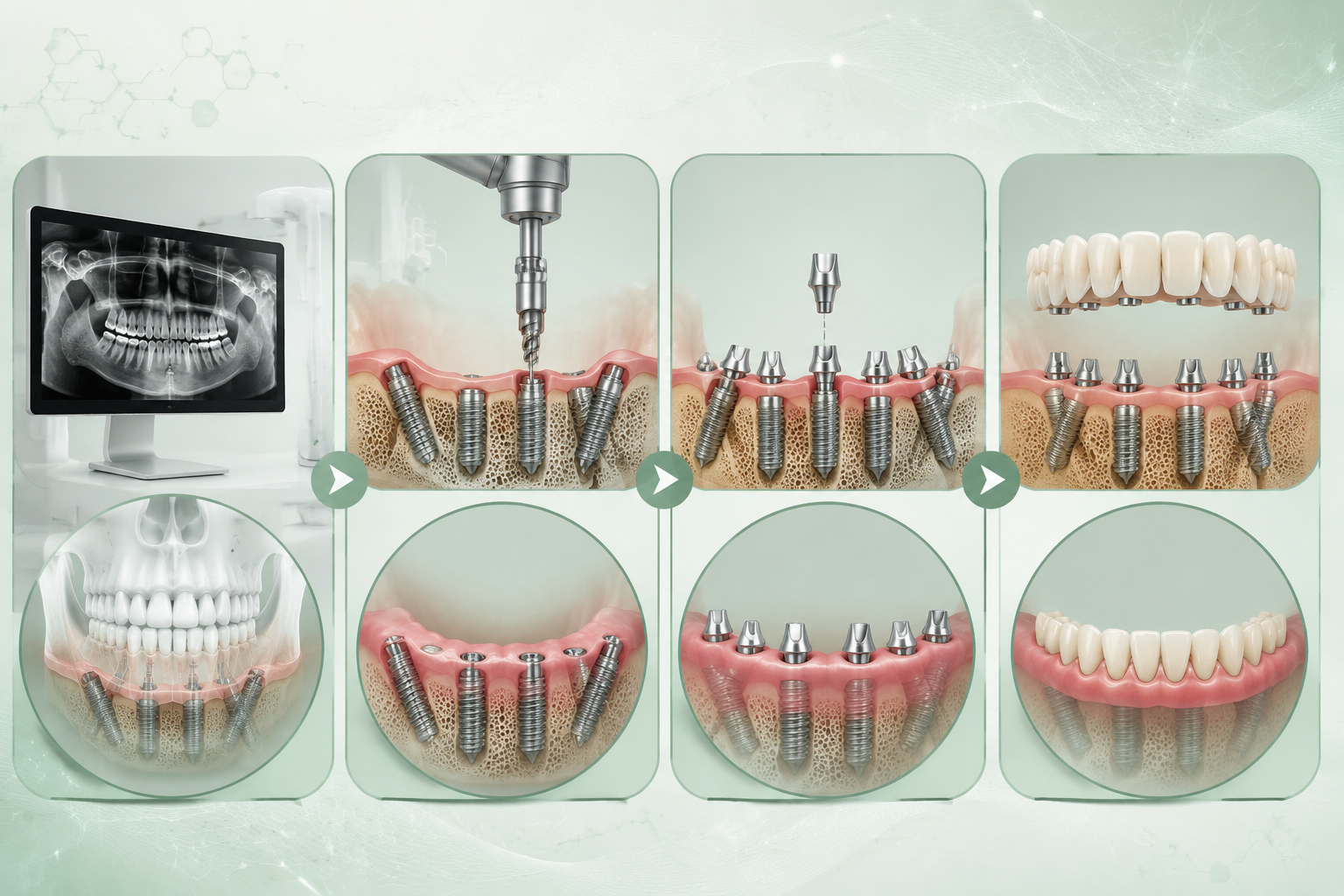 Types of Full Mouth Dental Implant Systems