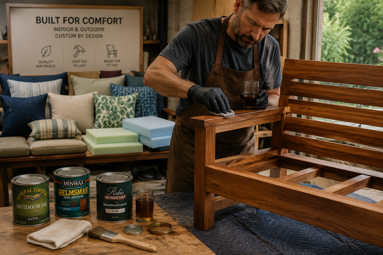 Integrating Cushions and Finishing for Longevity