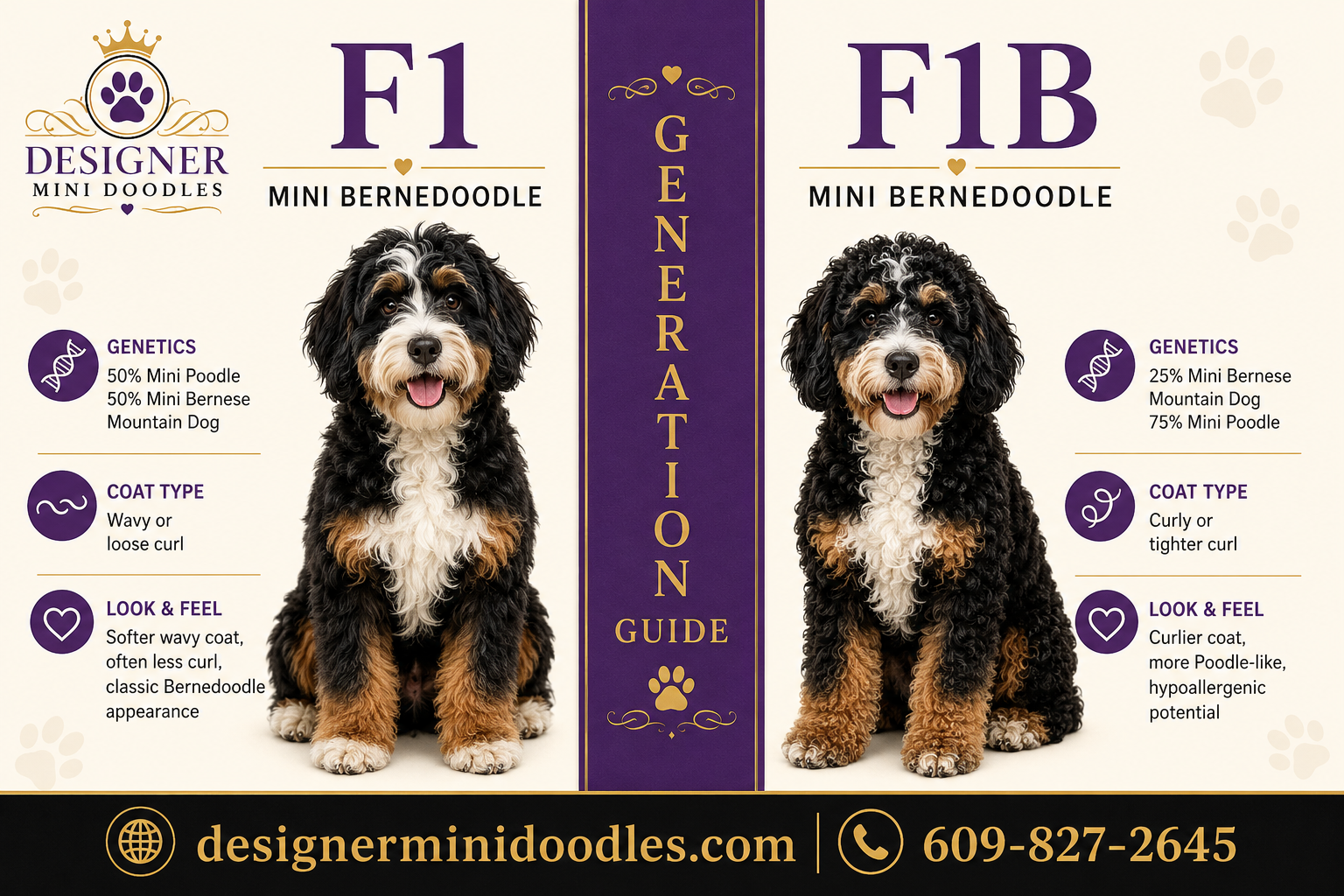 Mini Bernedoodle breeders in Ocala