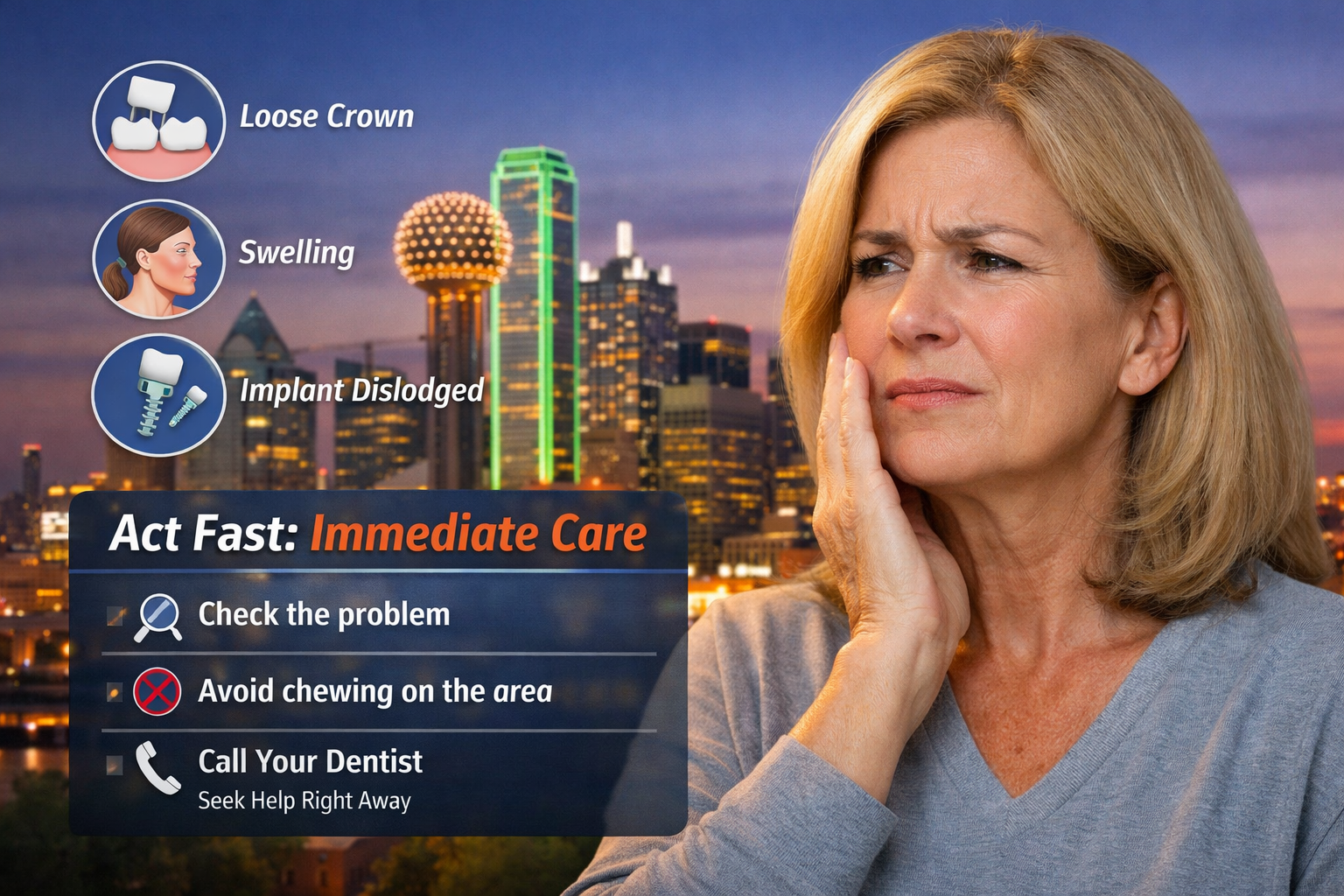 Emergency Dental Implant Care Dallas: Your Urgent Guide in 2026