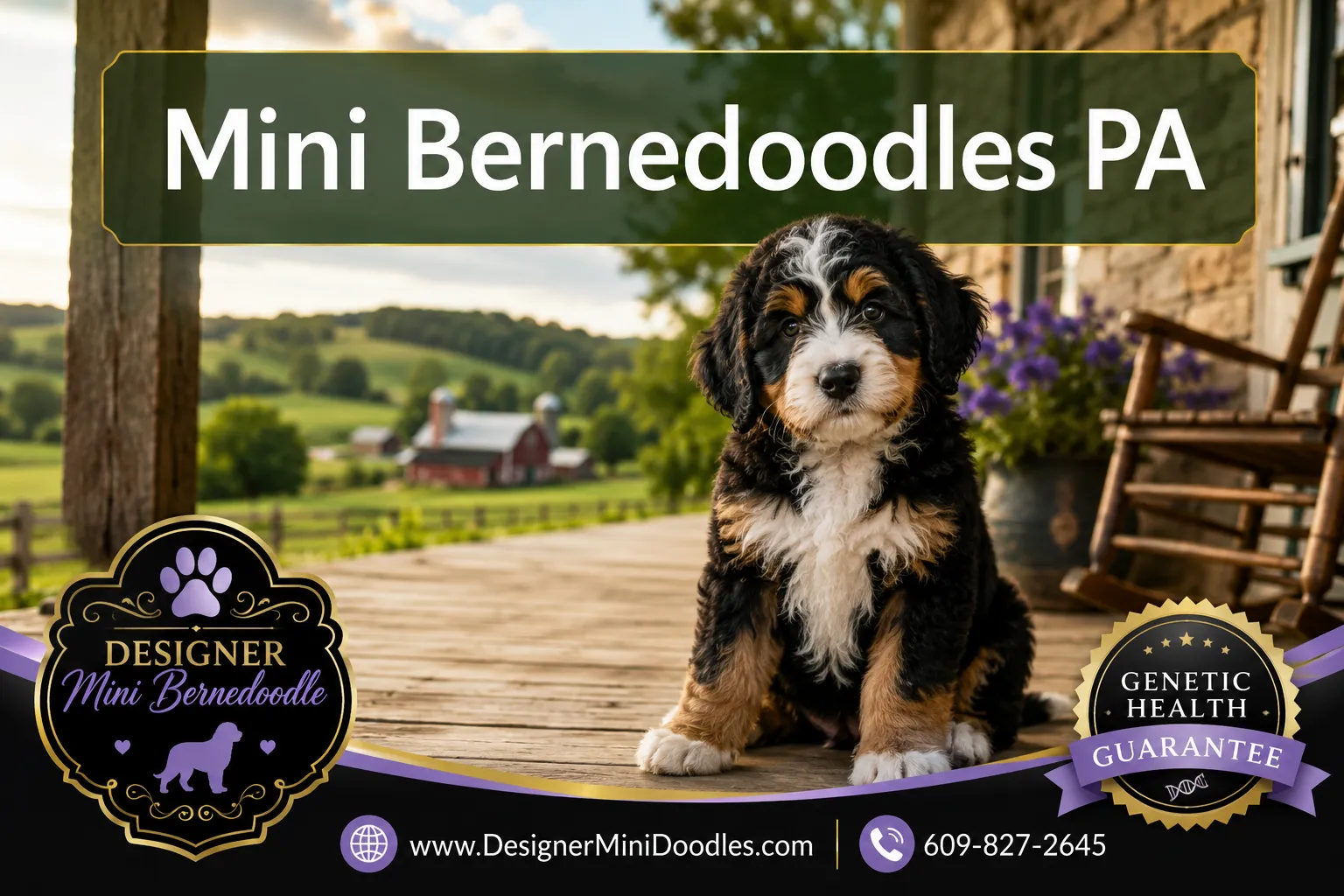 mini bernedoodles for sale Pennsylvania