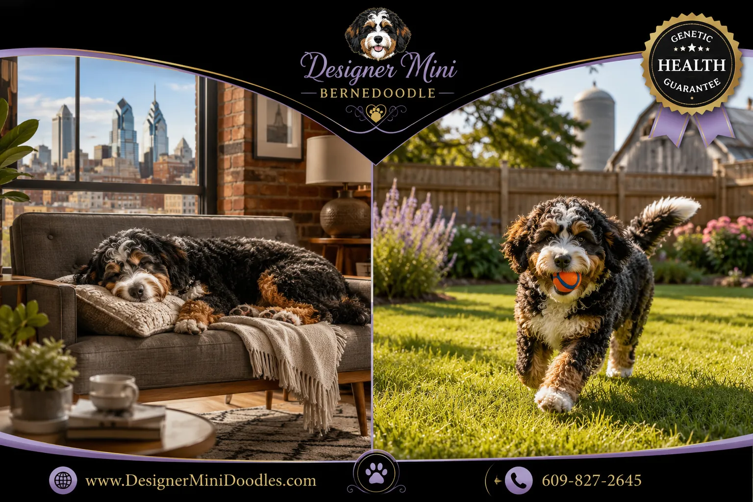 mini bernedoodles for sale Pennsylvania