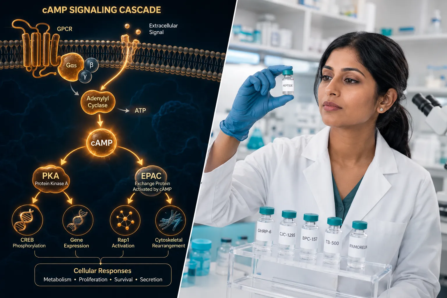 Cellular Signaling: cAMP, PKA, and EPAC Pathways