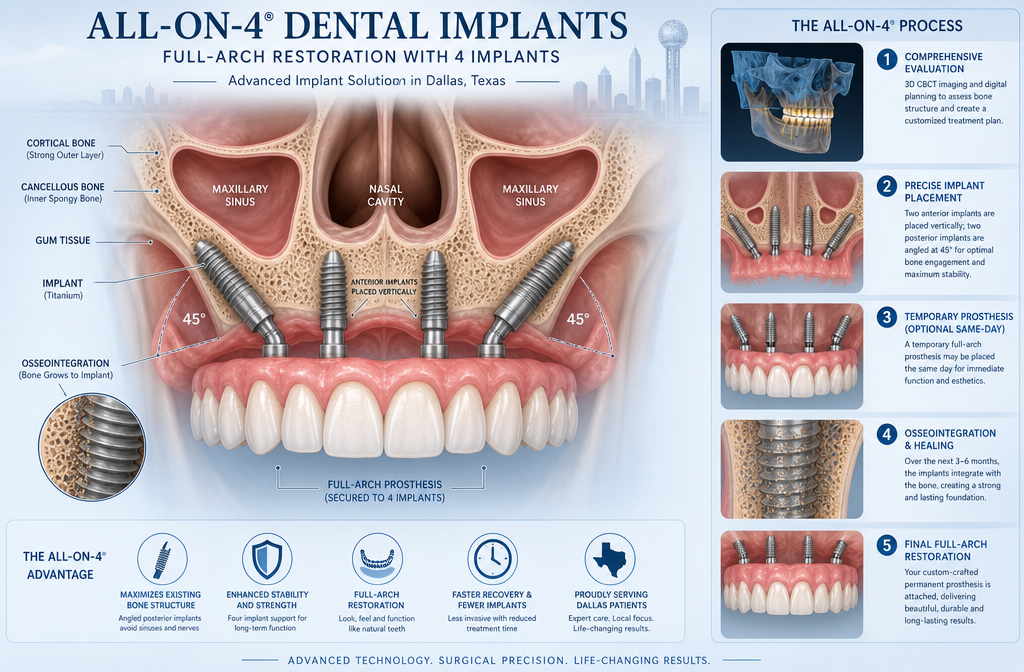 The All-on-4 Dental Implant Procedure Explained