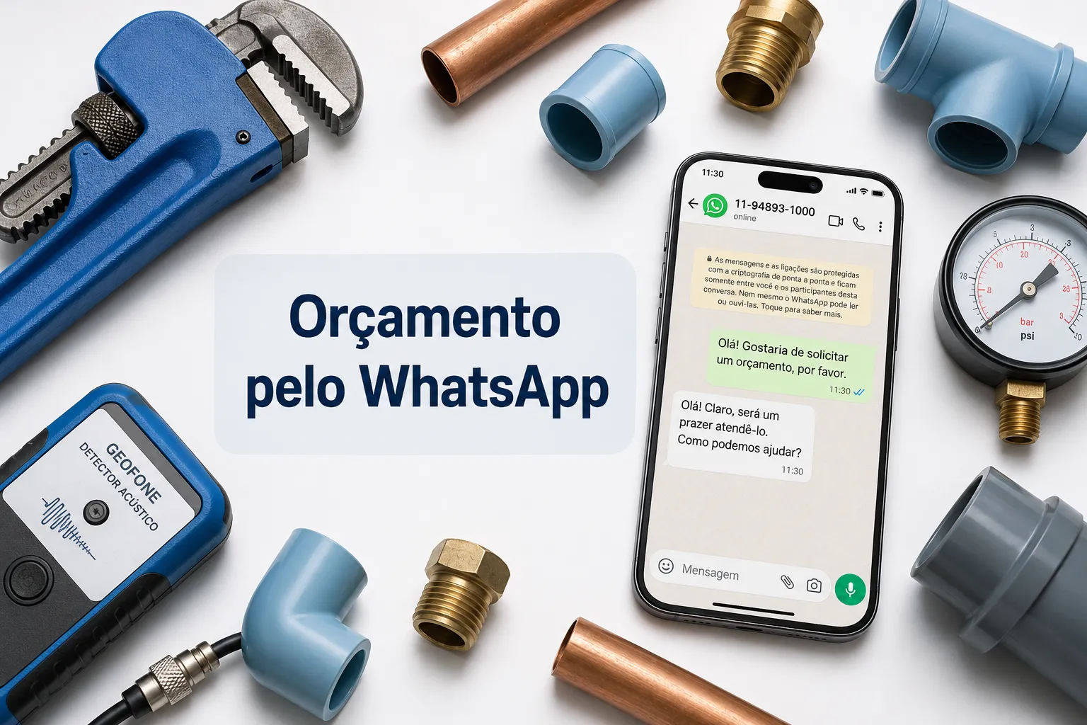 Localização e Central de Atendimento
