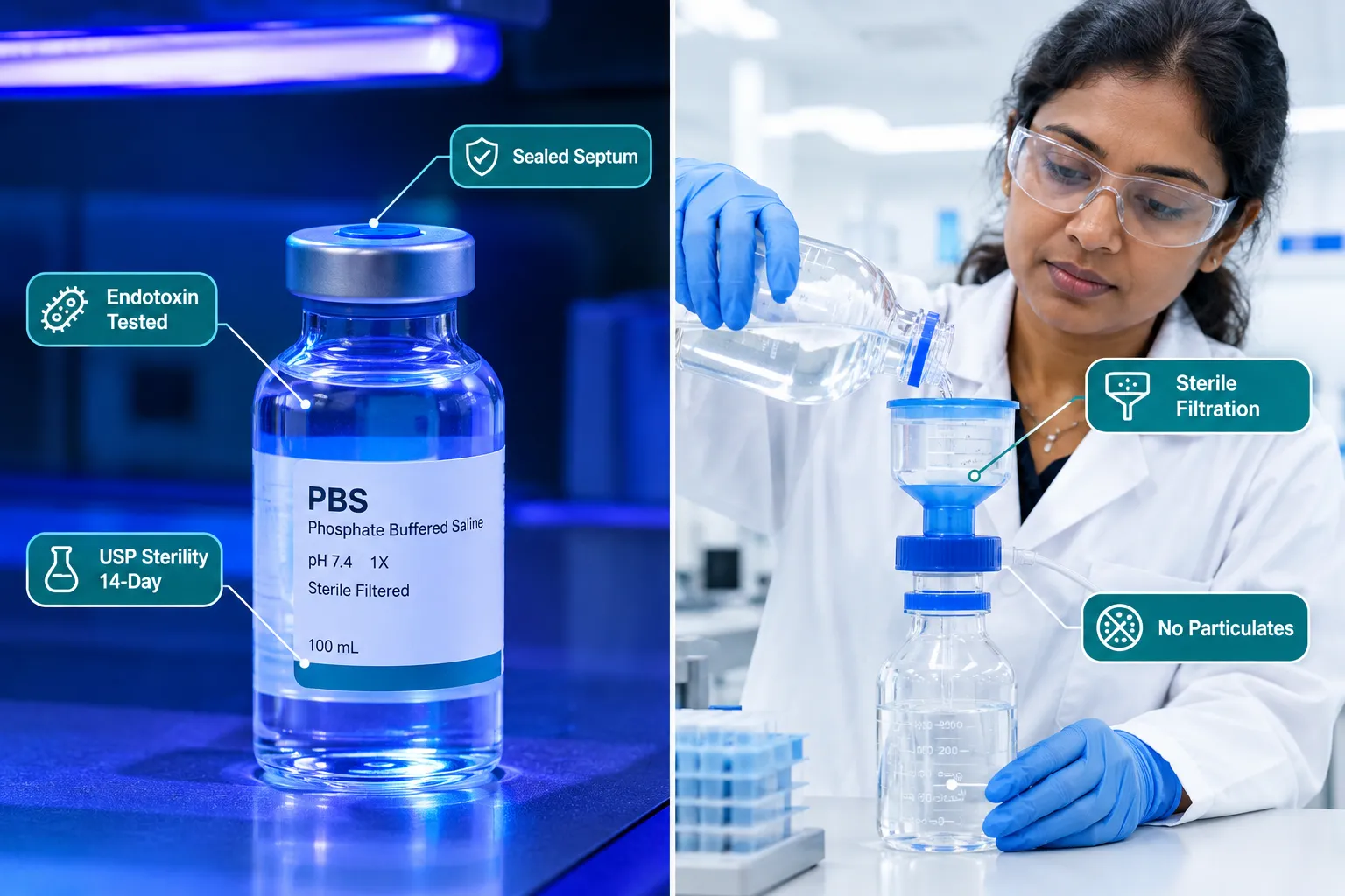 Vehicle Controls and Buffer Optimization in Peptide Experiments