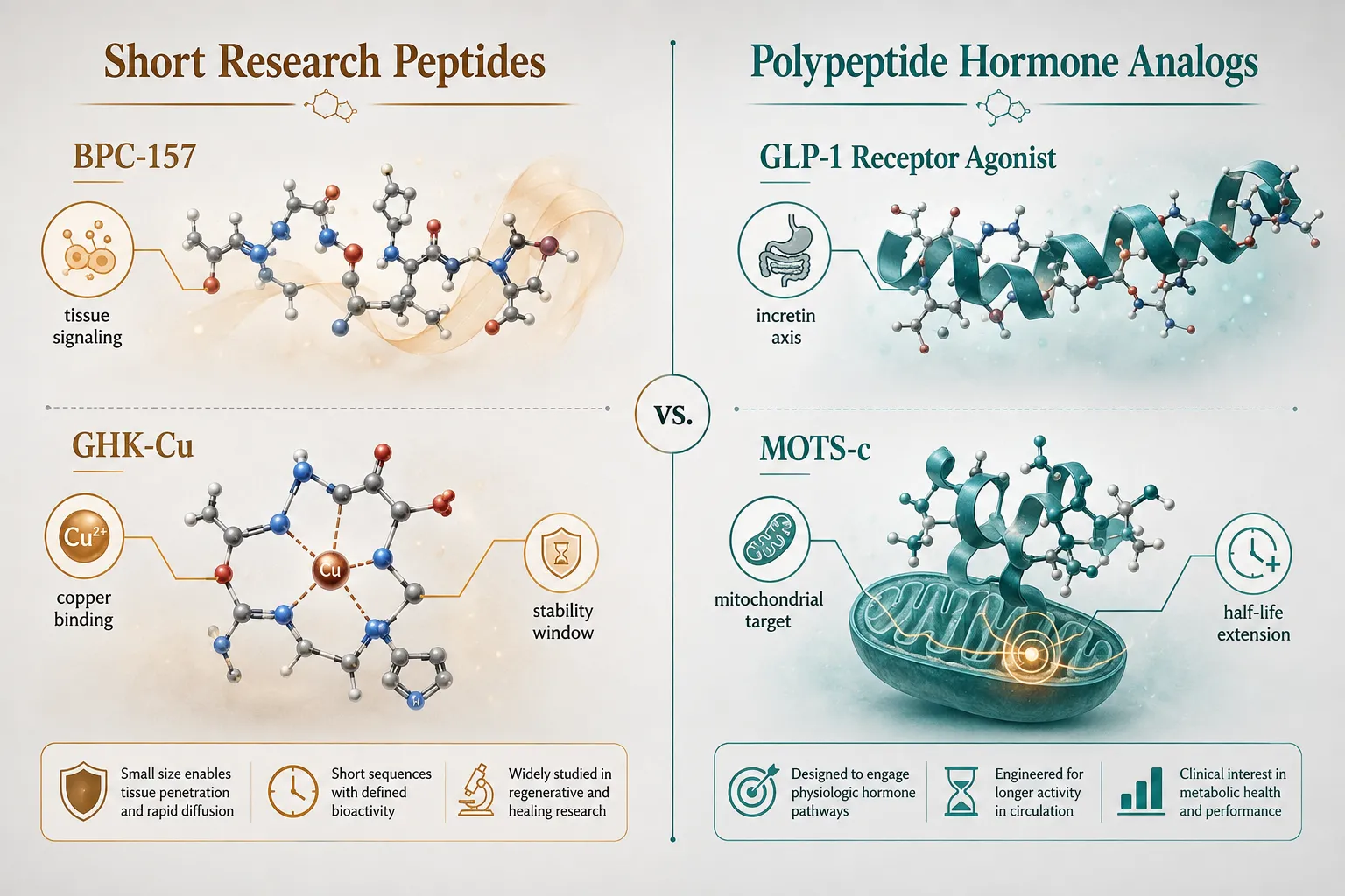 Key Research Peptide Classes in 2026