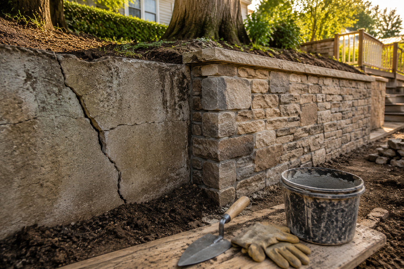 Retaining Wall repair
