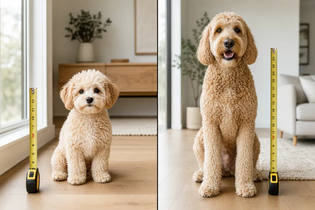 How big do teacup goldendoodles get when fully grown?
