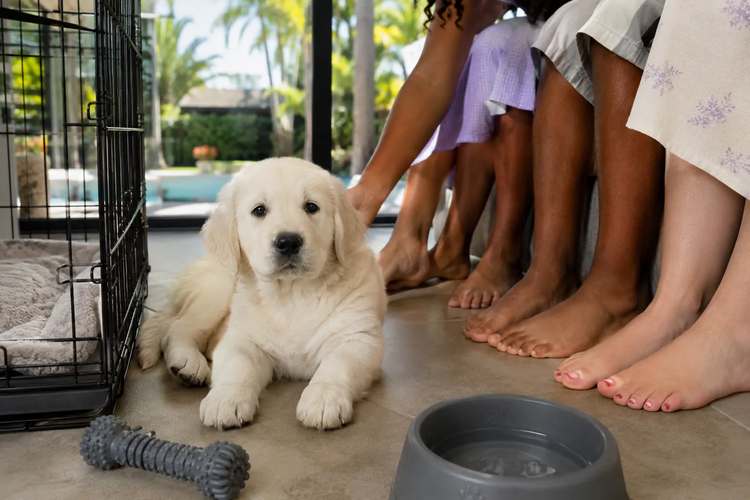 English Cream Golden Retriever Puppies Tampa