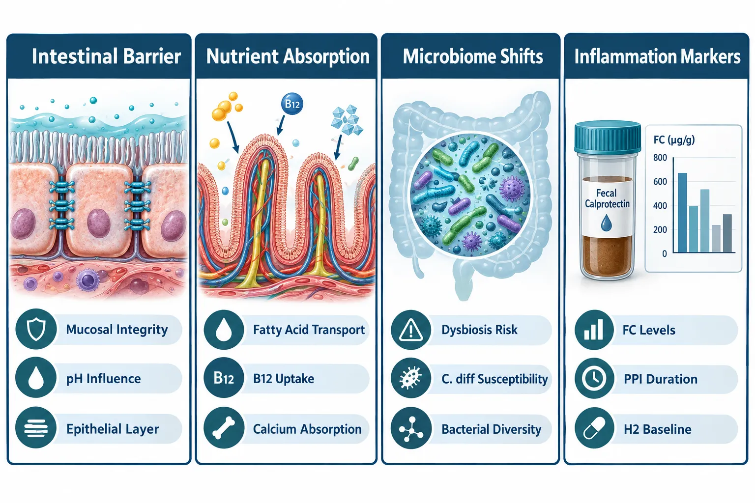 Effects on Intestinal Barrier, Absorption, and Microbiome Readouts