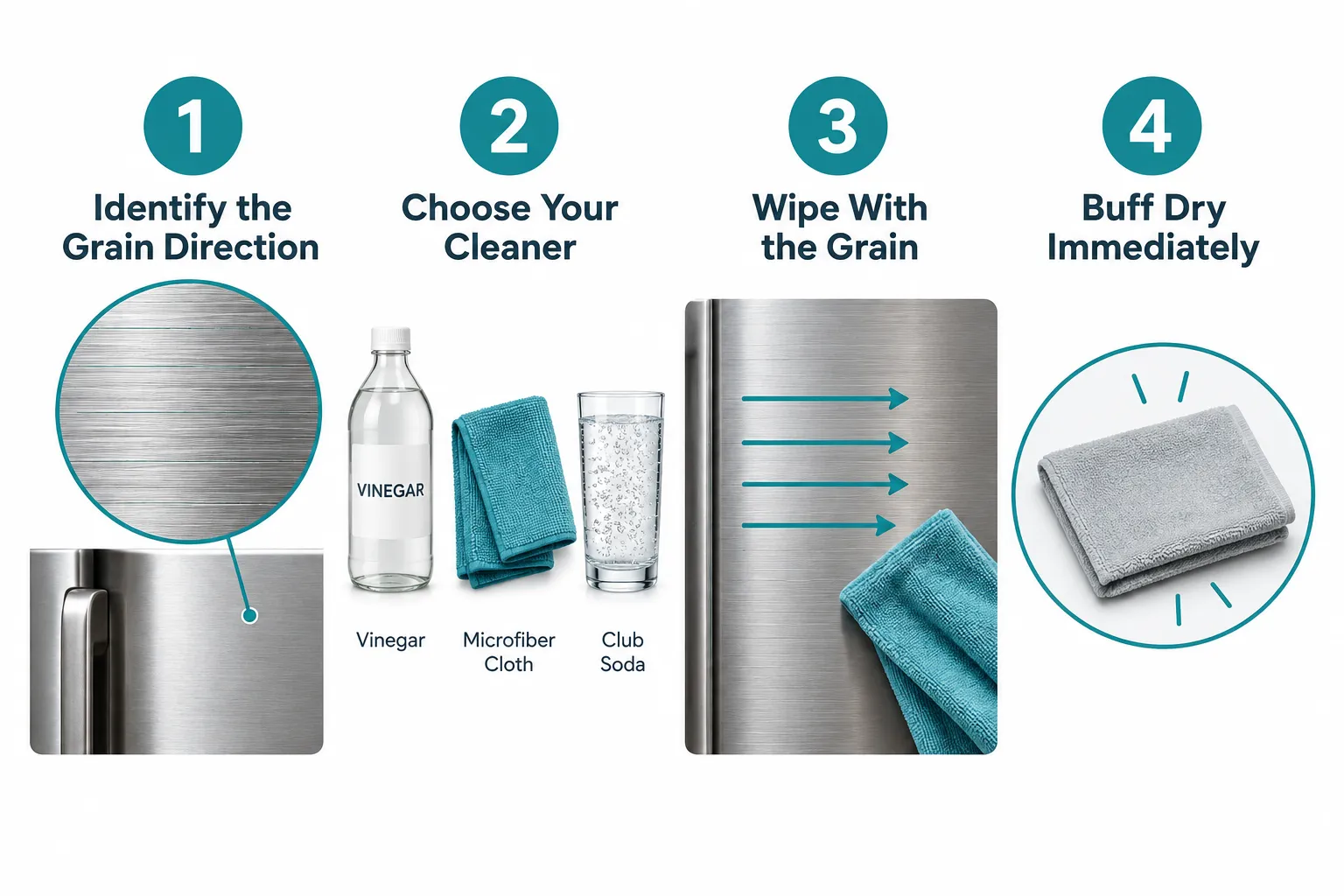 How to Remove Fingerprints From Stainless Steel: The Everyday Method