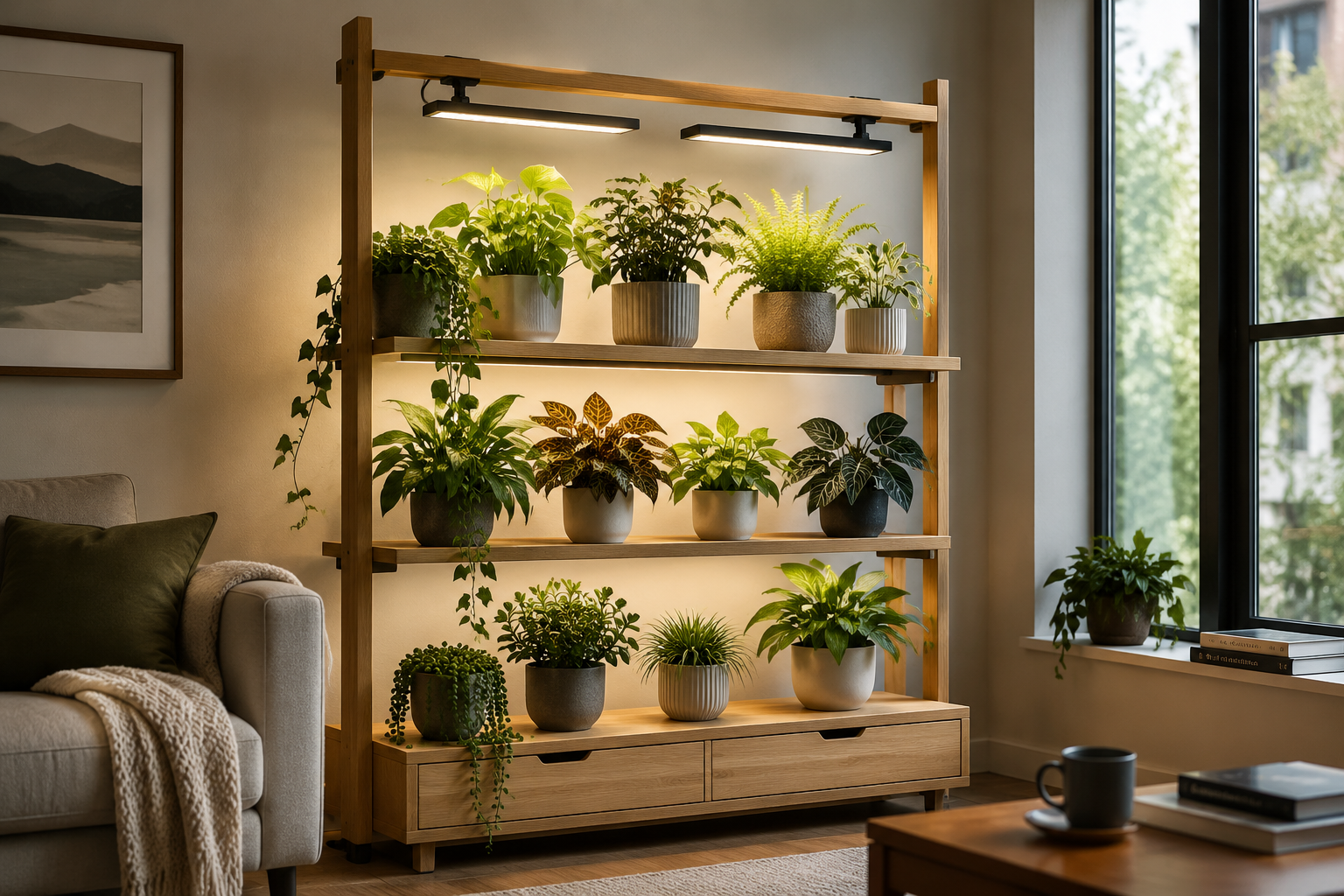 Designing Your Custom Grow Light Stand: Blending Form and Function