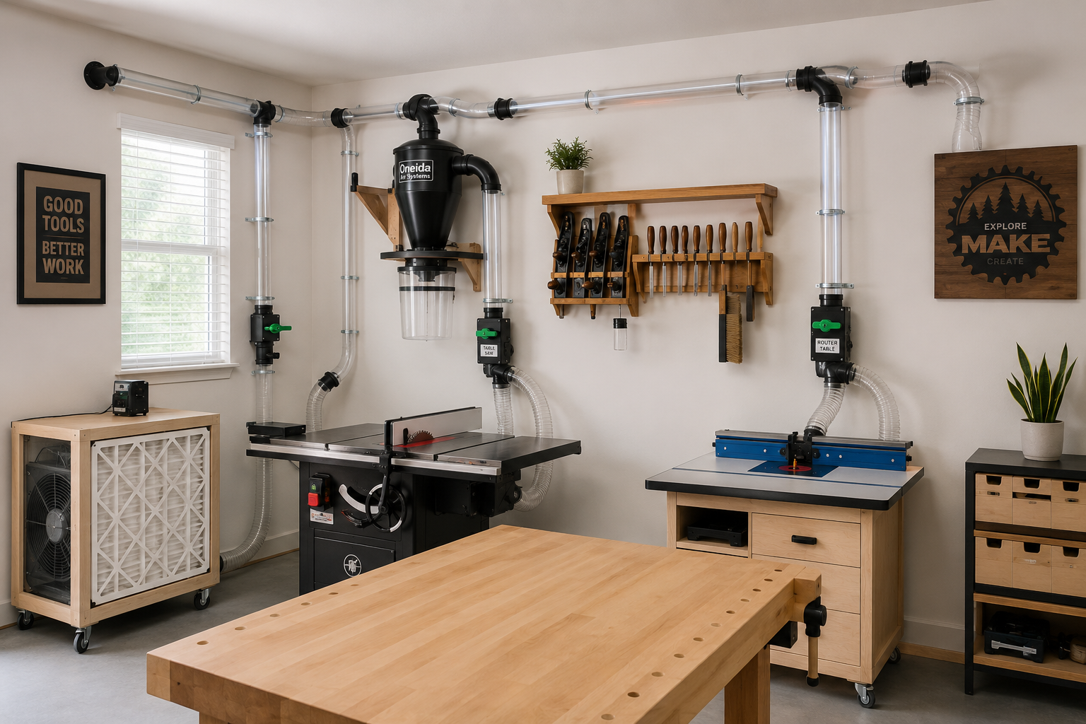Smart Storage and Ergonomics for the Modern Woodworker